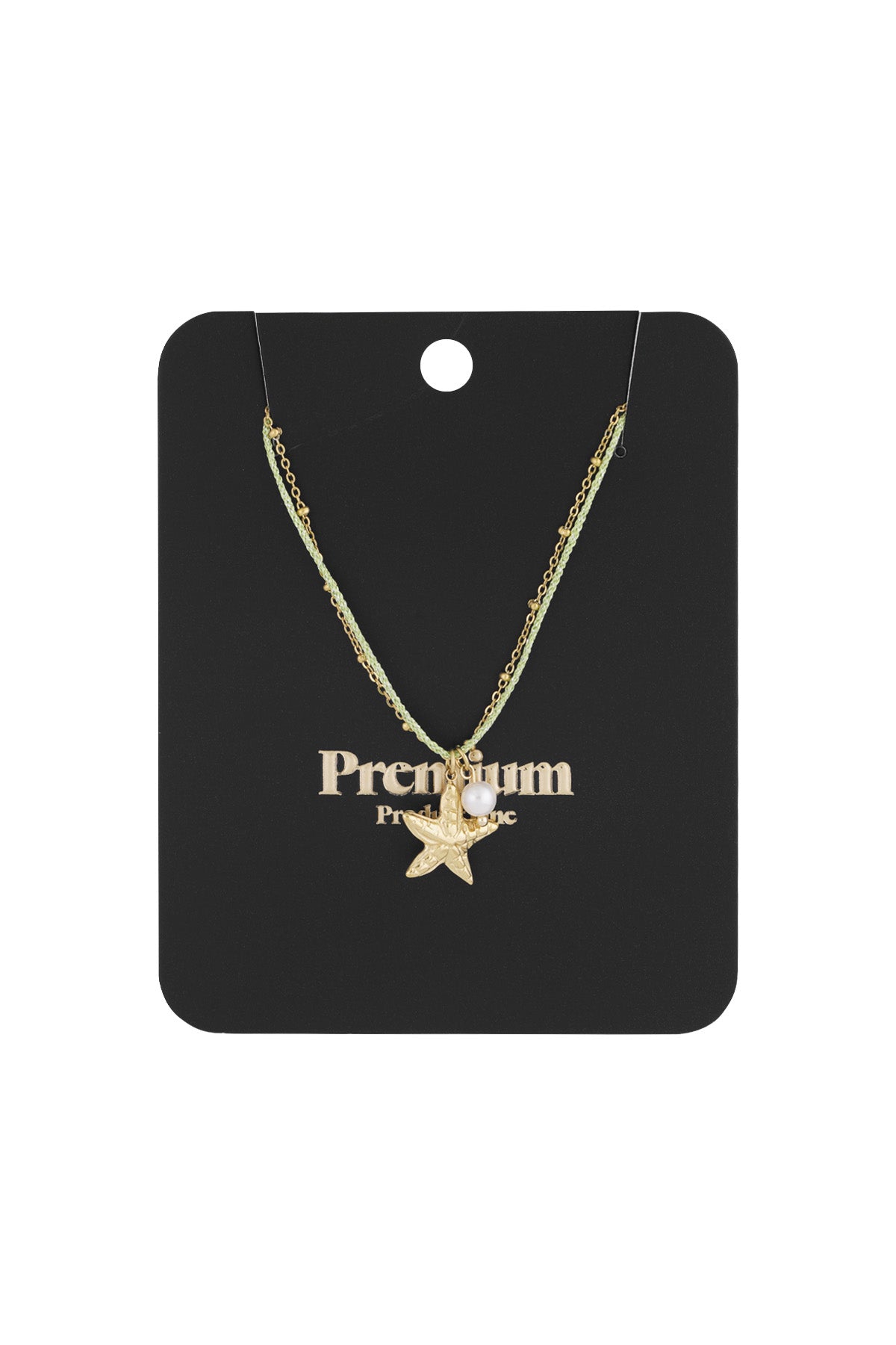 Seestern-Perle-Halskette