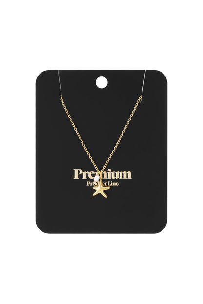 Seestern-Tropfen-Halskette